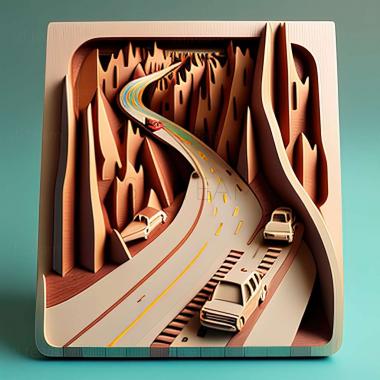 3D model Freeway game (STL)